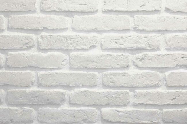 płytka ceglana, mur ceglany biały płytka ceglana biała, ceglana ściana